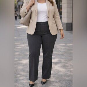 Banana Republic Black Dress Pants Women’s Size 16 Career Work Stretch Slacks